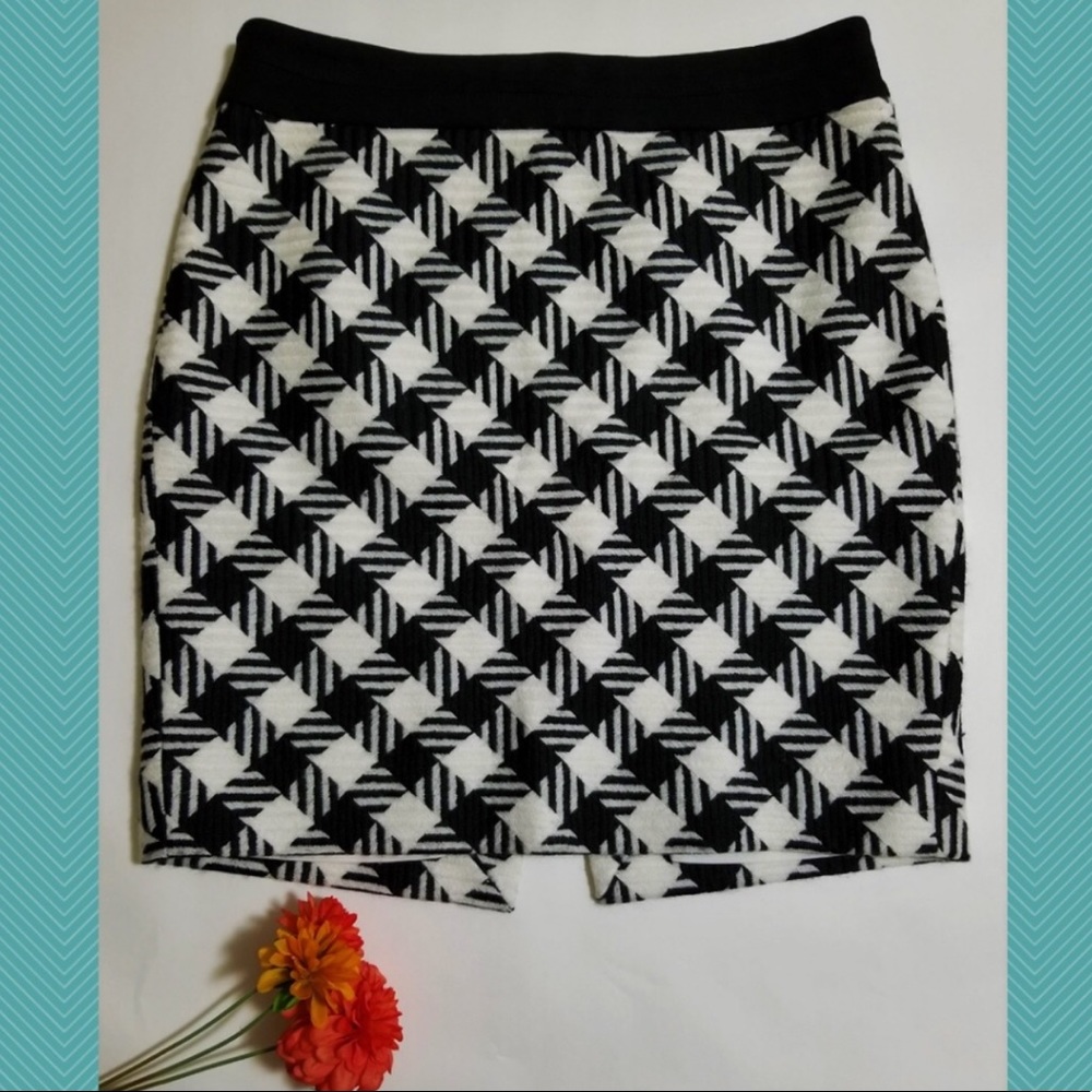 Cute Plaid Pencil Skirt